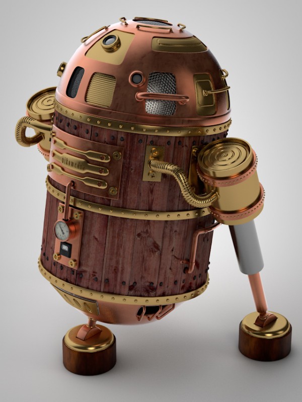 daily inspiration steampunk R2D2