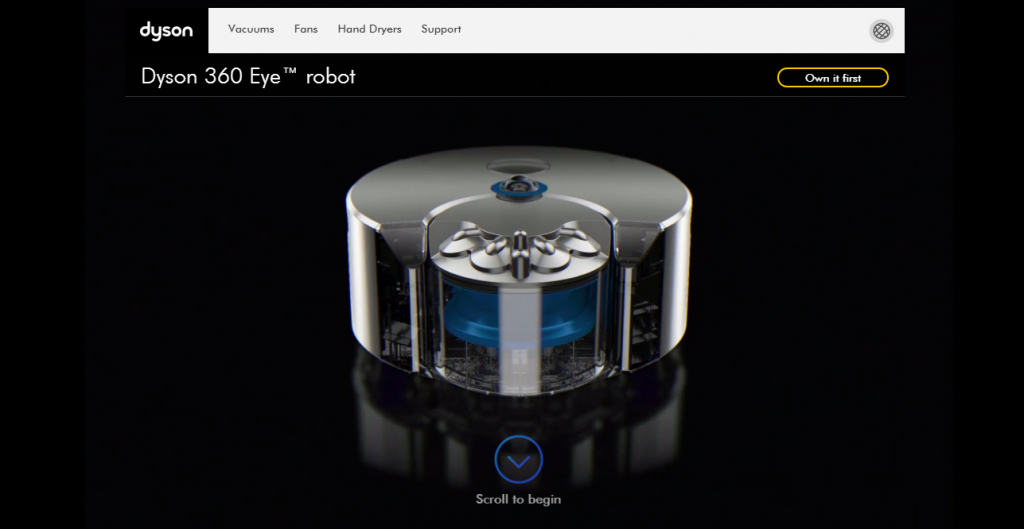 daily inspiration Dyson 360 Eye™ robot