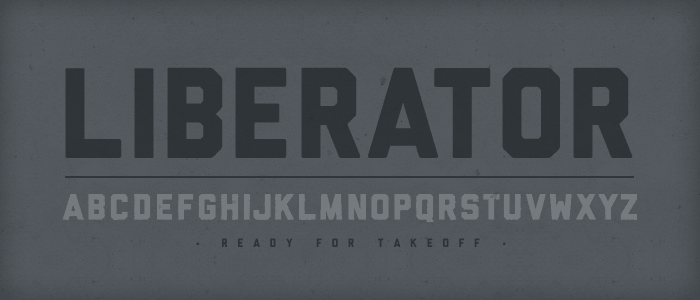 bold fonts perfect for headlines Liberator2