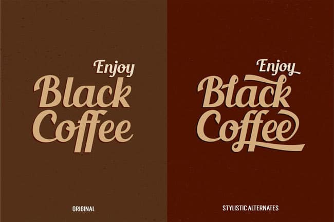 daily freebie - blenda font