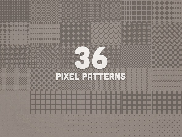 36-Pixel-Patterns-Preview