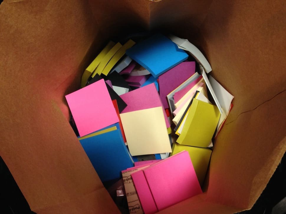 daily inspiration post-it notes