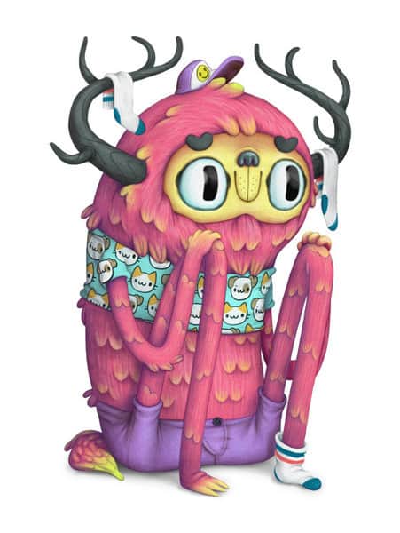 Featured Designer: Monster Illustrator Anna Johnstone