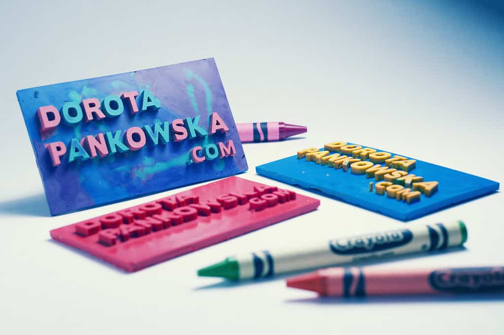 Daily Inspiration: Colorful and Trendy Crayon Business Cards