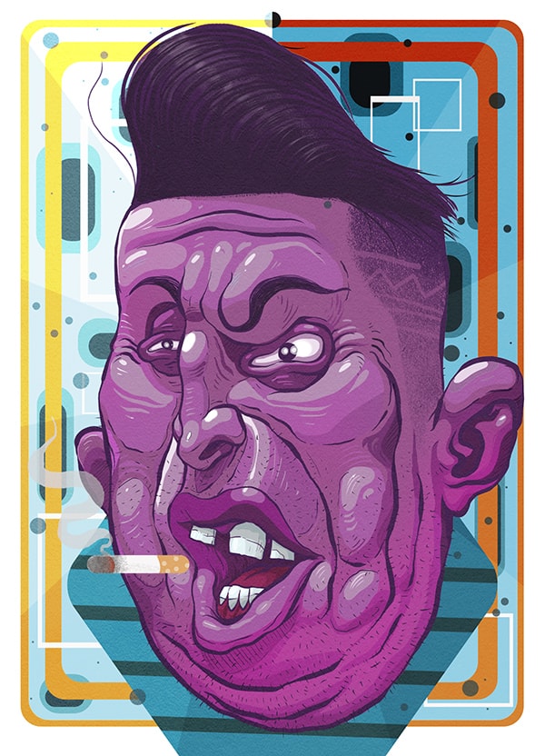 Graffiti Wall and Street Artist Joshua Gent