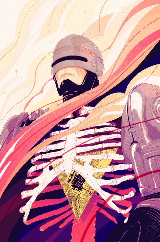 Featured Work: Impressive Robocop Cover Art