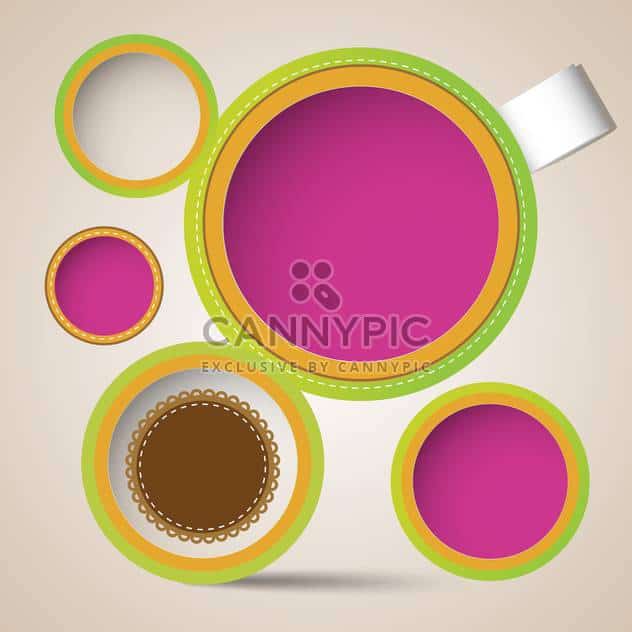 Vector set of lace frames - http://www.CannyPic.com
