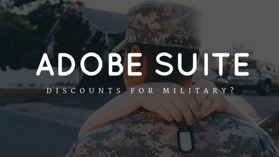 adobe premiere cost with military discount