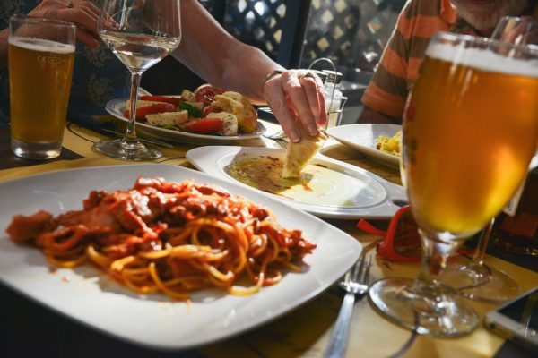 Pasta, noodels and beer