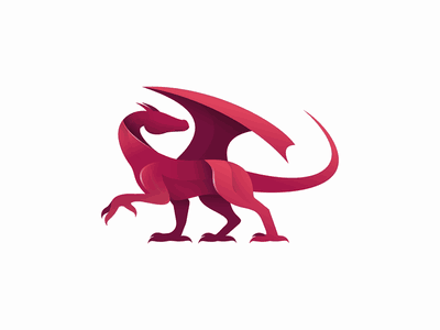 Red dragon logo
