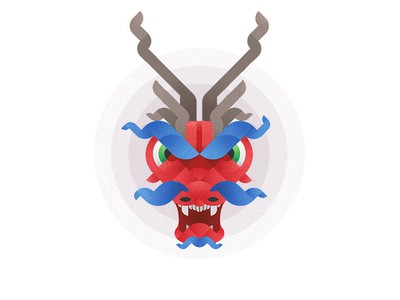Old wise dragon