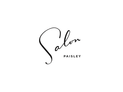 Typography salon logo