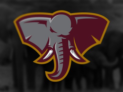 Elephant mascot logo
