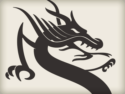 Skinny dragon design