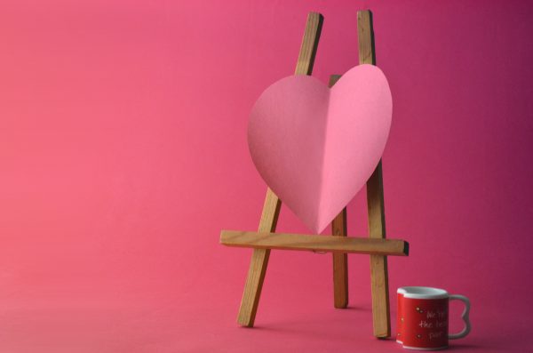 Heart in the frame