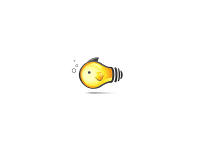 lightbulb fish design