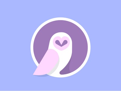 Purple Owl design
