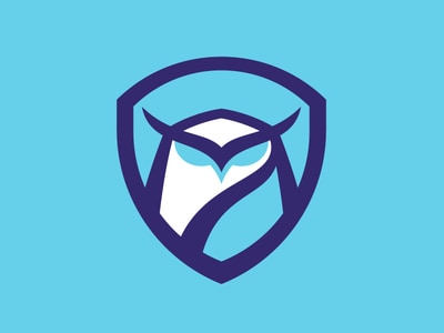 Blue owl crest