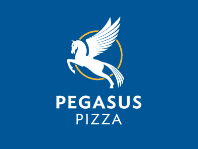 Pegasus pizza design