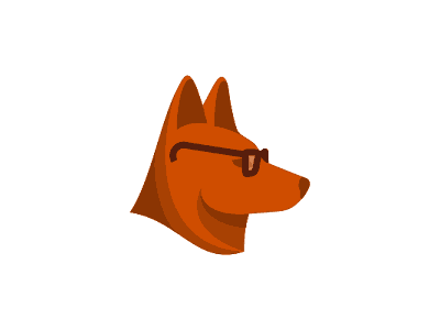 Dog with Glasses design