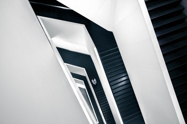 stairwell abstract architecture