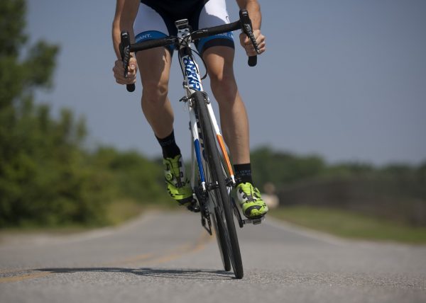 biking