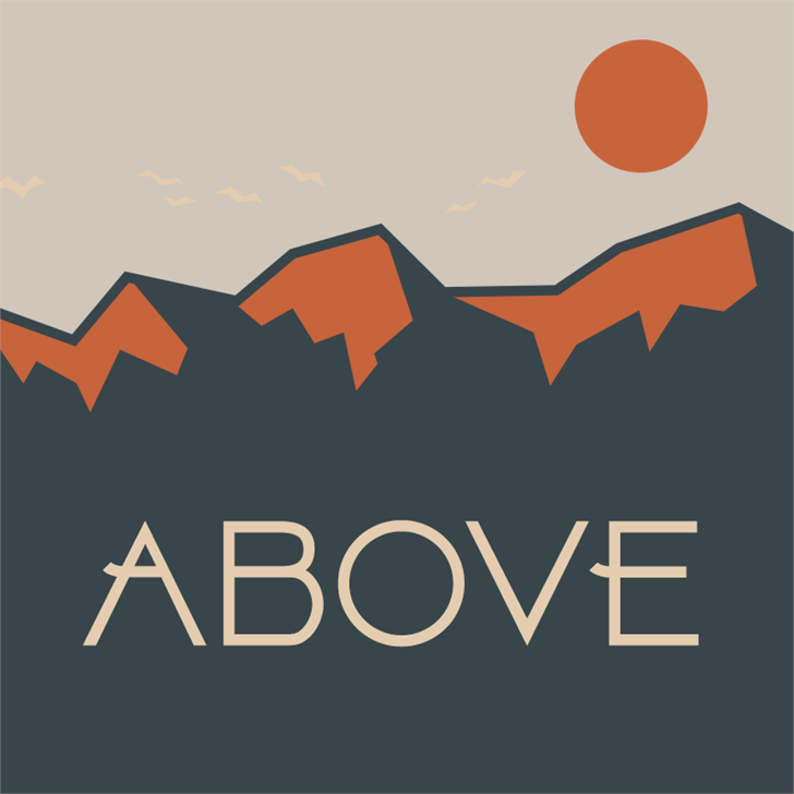 Above DEMO font — Created in 2015 by Herofonts
